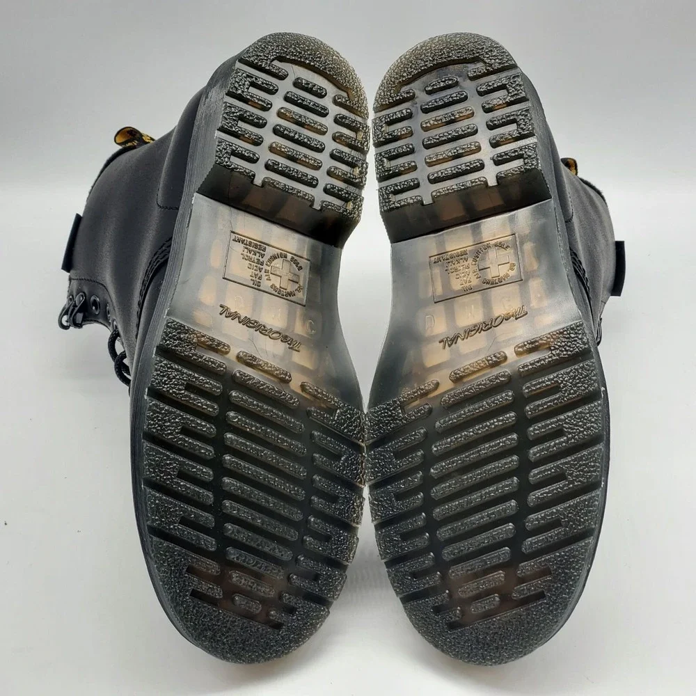 Dr. Martens 1460 Pascal Leather Boot Black‎ Mens Size 6